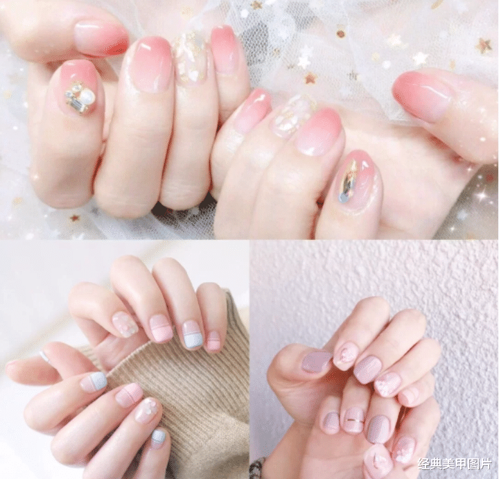 美甲|谁说短指甲不适合做美甲，美酱第一个跳出来反对！