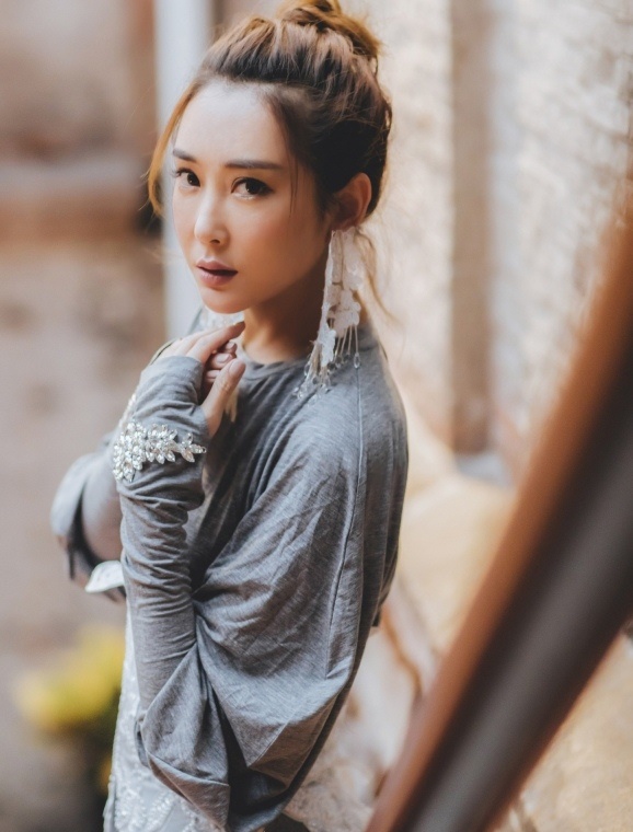 杜若溪|文艺美女杜若溪完美身材优雅