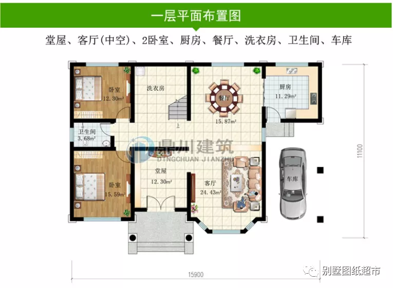别墅|带开放式车库4款别墅，不可多得的户型，最后一款建成案例超多