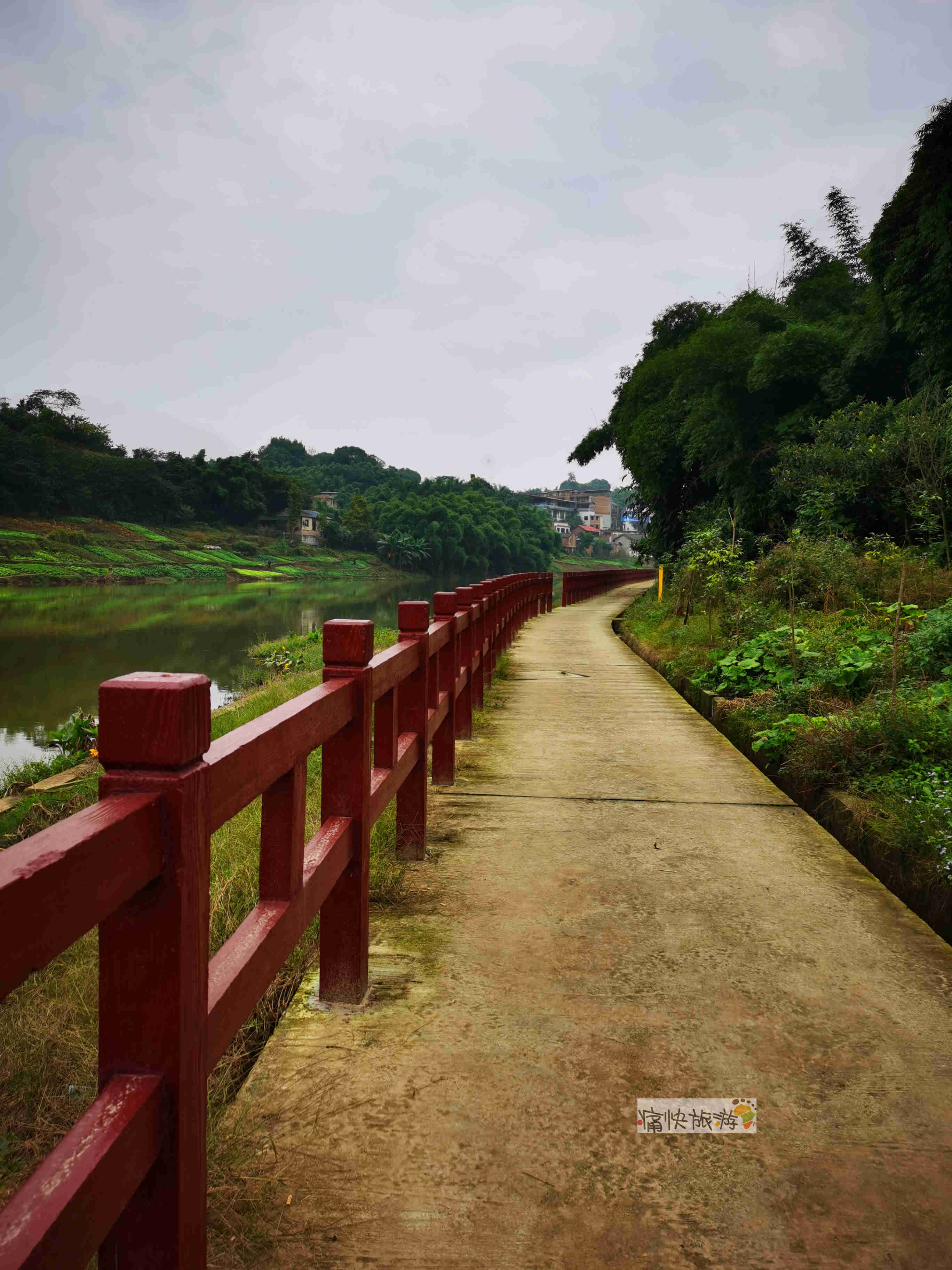 自驾|内自边界行——漫步贡井雷公滩滨河步道