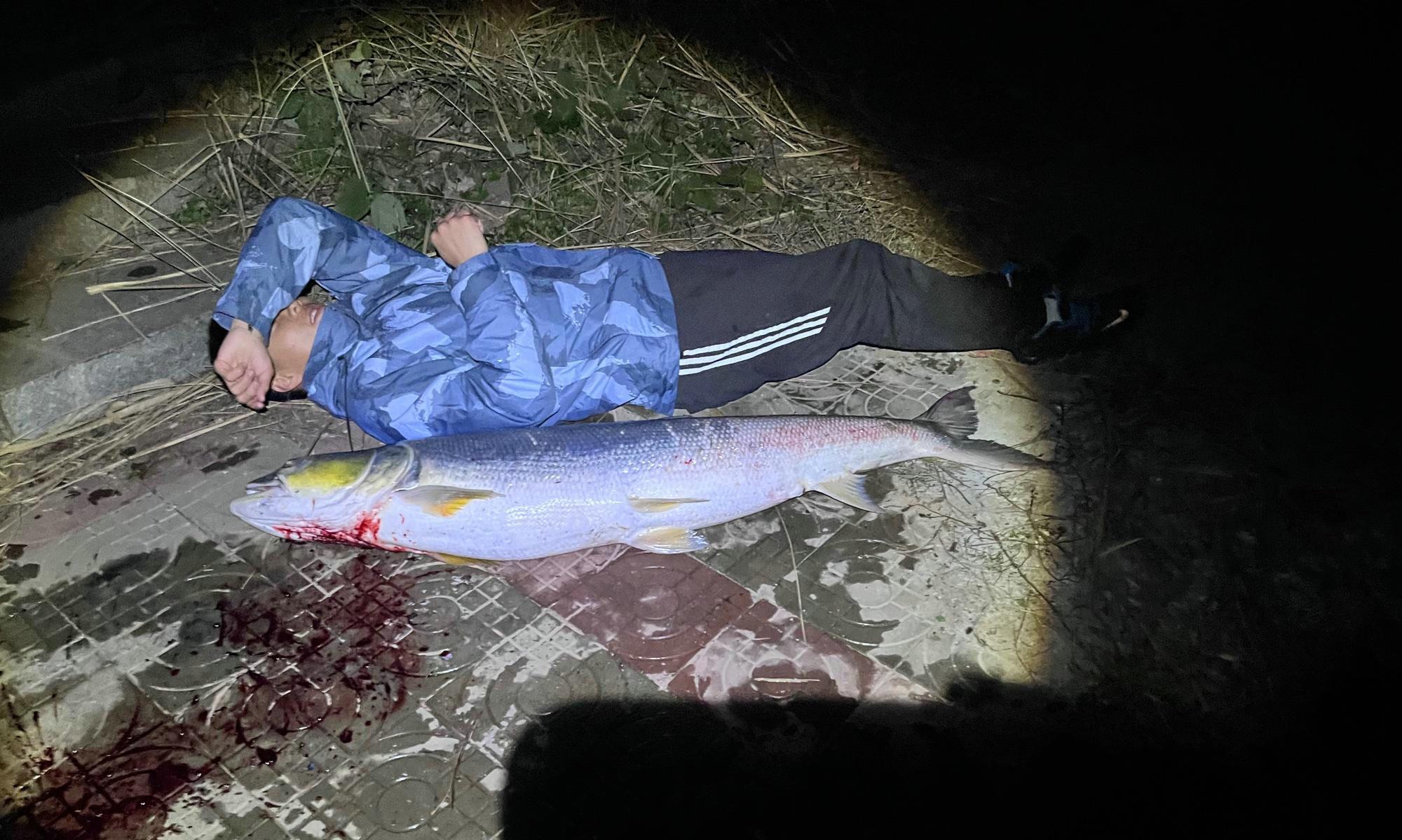 老虎|实现梦想！长沙钓友钓起74.6斤水老虎，网友：珍稀物种，不放生？