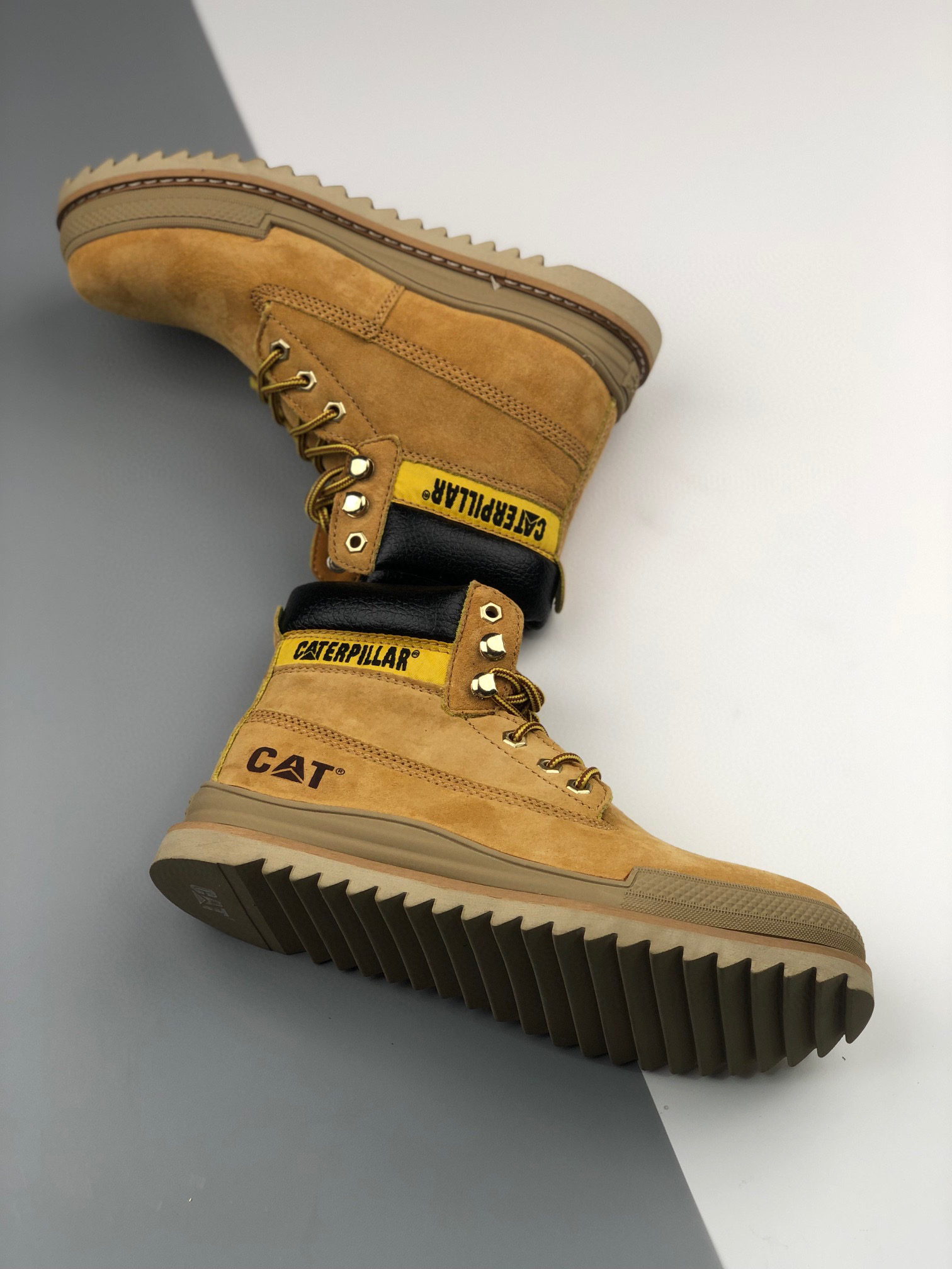 莆田鞋匠 CAT 卡特新款高帮男靴