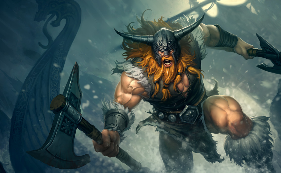 奥拉夫|斗鱼灵药无赖流上单奥拉夫教学：为什么红色方的奥拉夫会更强？