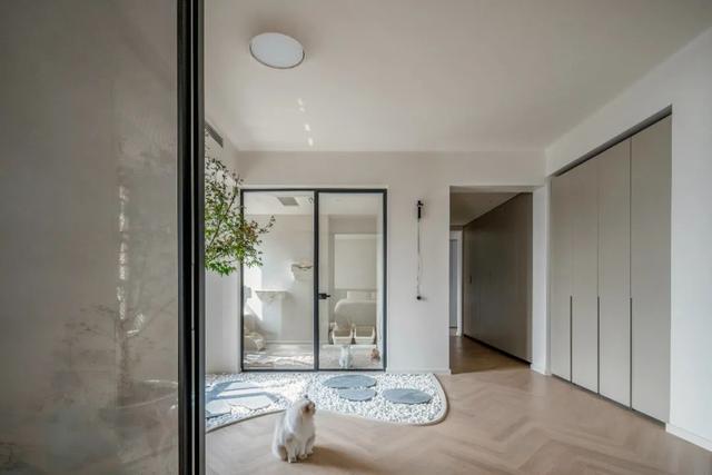 |169㎡现代简约，没有电视墙的客厅，返璞归真的生活才是真