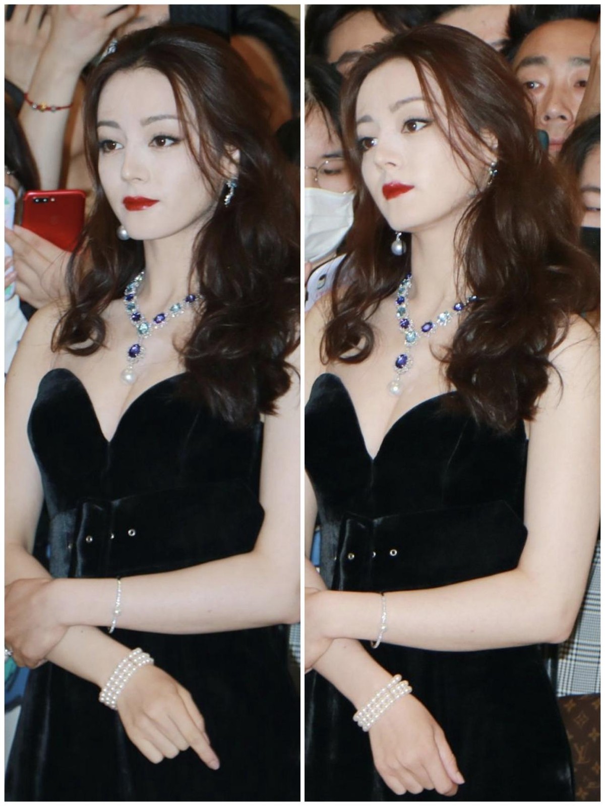 迪丽热巴|比迪丽热巴的颜值还厉害的是她的身材,穿开叉裙秀长腿,太抢镜了