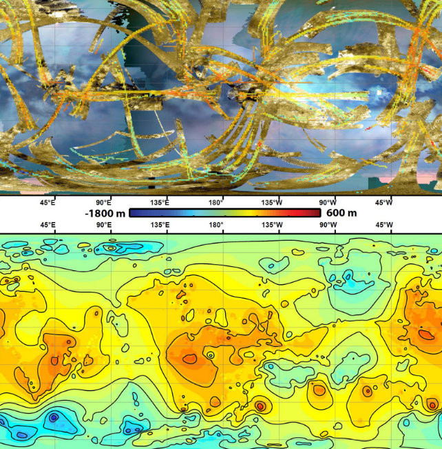 土卫六 叮咚！现在有一份未来移居星球地图，请您待签收
