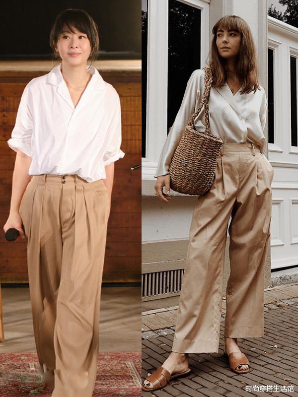 时尚穿搭生活馆|衬衫+阔腿裤,秋天怎么穿才时髦?掌握这些搭配思路就够了