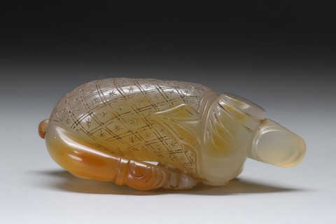 玛瑙|舊藏玛瑙“童子献寿”