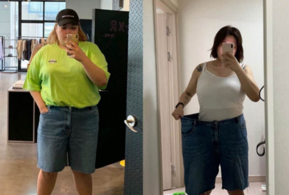 尹正|狂减近100斤，体重高达262斤韩国知名吃播网红，瘦成韩剧女主