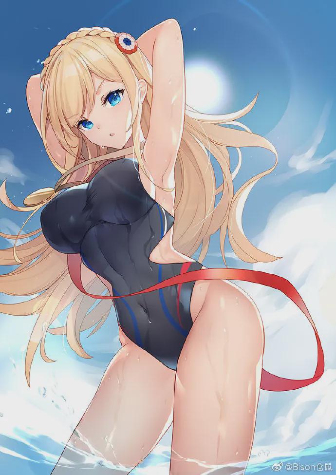 画师|动漫美图：萌妹画师Bison倉鼠太太