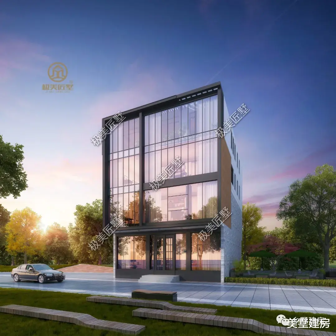 农村四层自建房这样设计,超实用美观,喜欢快收藏