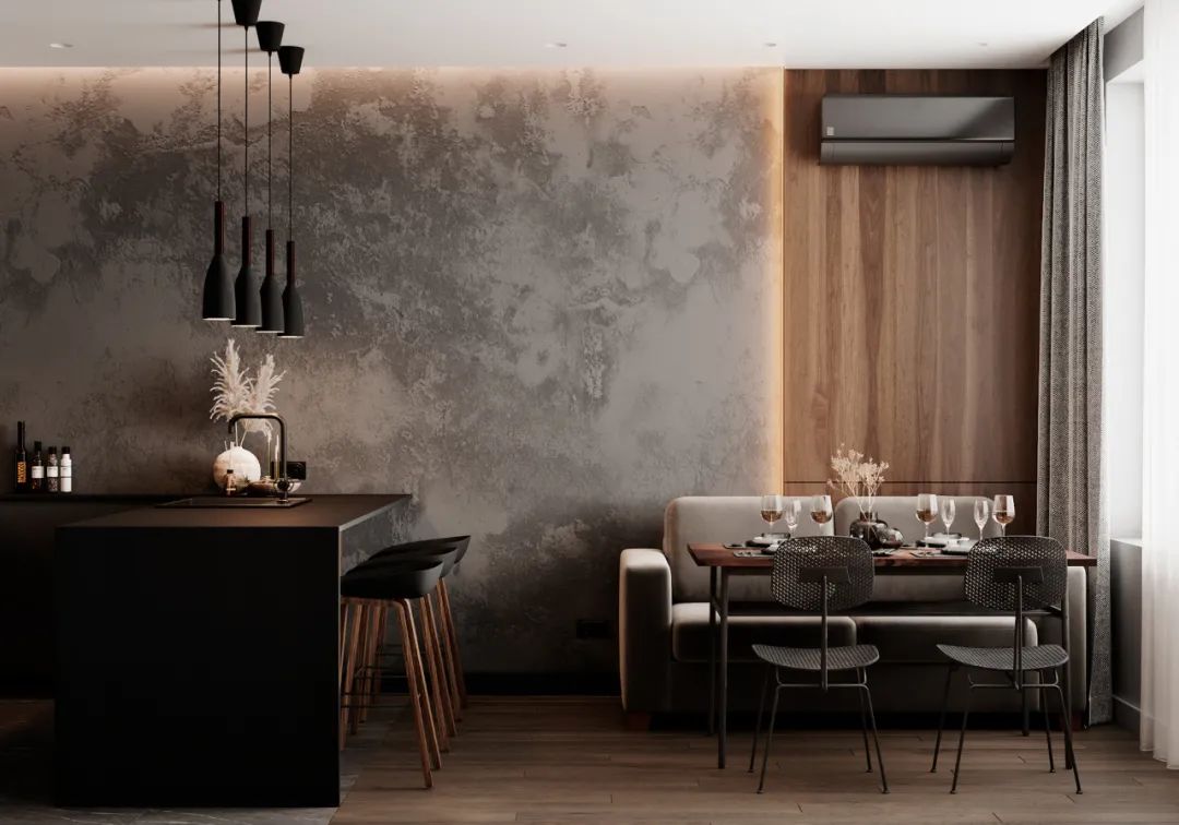 室内空间设计师：极简原木风，宁静的美学！