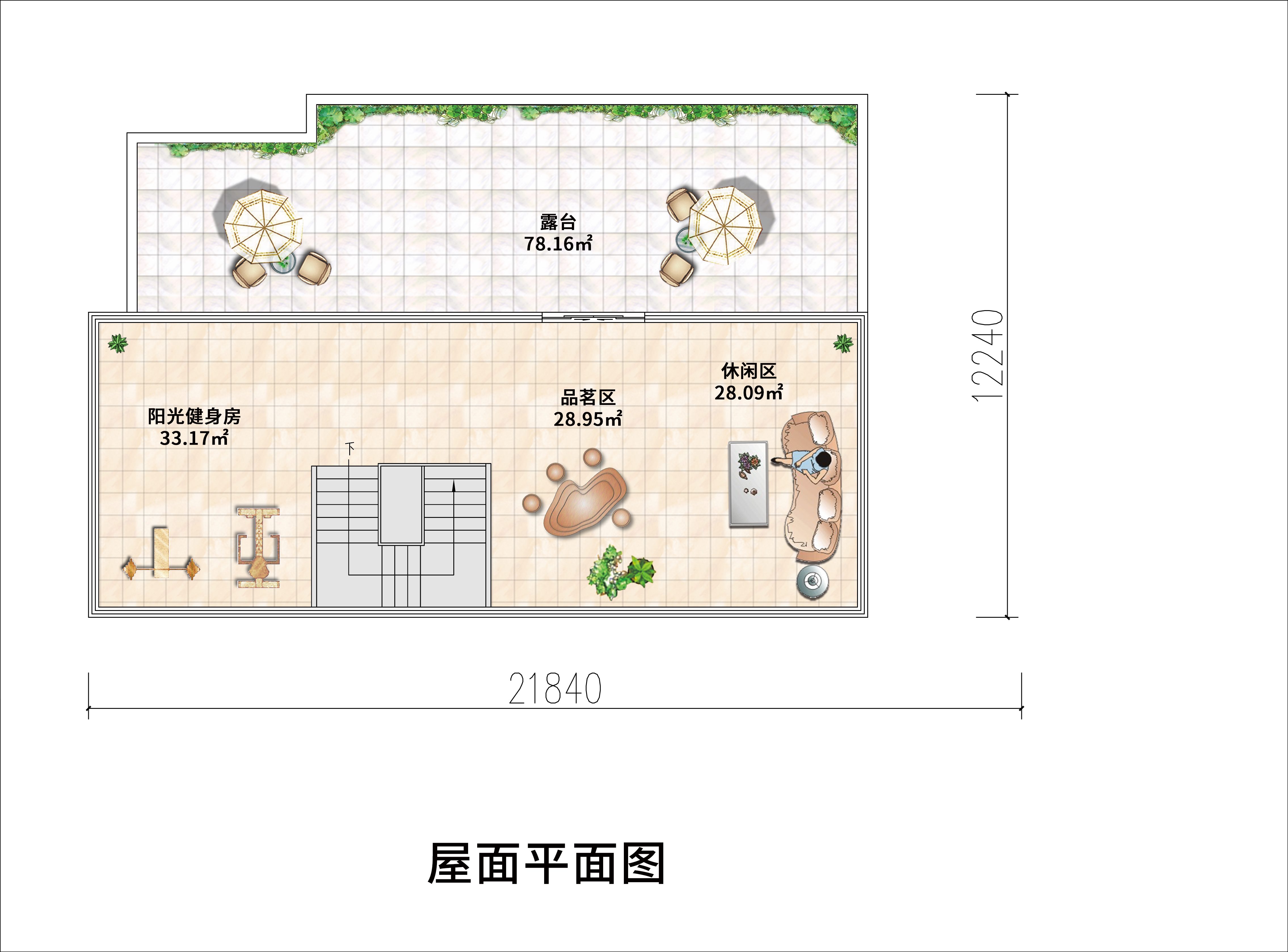 |现代三层民宿自建房，大客厅大卧室大露台