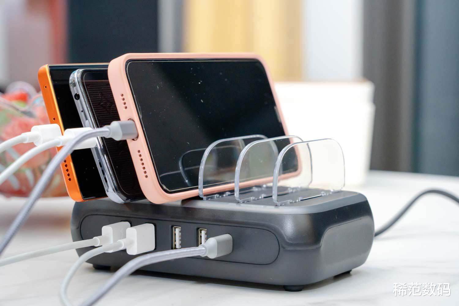 USB|ORICO 桌面USB充电巴士:告别家里多设备充电的凌乱场景