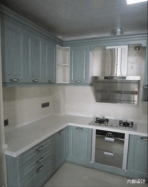 |厨房吊柜转角处是鸡肋？这7种设计可化解，使用起来更顺手！