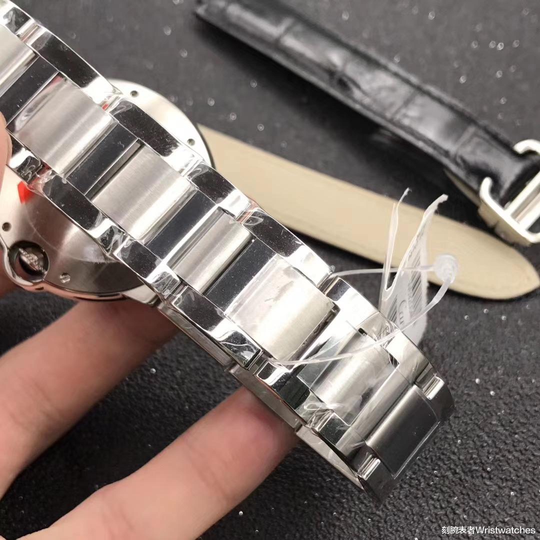 刻腕表者Wristwatches|V6厂中号蓝气球评测—V6卡地亚蓝气球36mm真假对比如何？