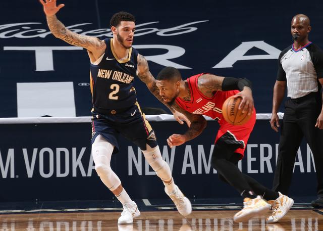 达米恩·利拉德|利拉德爆砍43+16创队史纪录，锡安比肩奥尼尔，英格拉姆葬送胜利