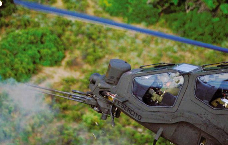 来自亚平宁的猫鼬,意大利a129武装直升机 - 军事资讯(主打网)