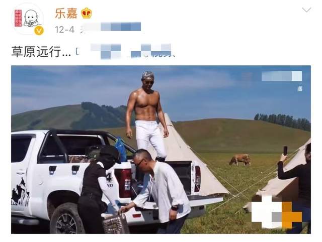 雪莉|上海籍主持乐嘉罕晒肌肉照！八块腹肌皮肤黑到发亮，惹女路人疯狂拍照