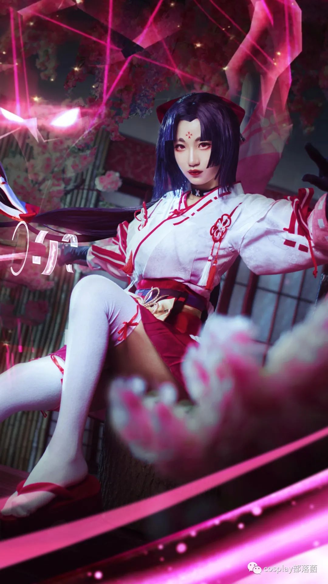 阴阳师|cos：阴阳师妖刀姬cos正片@风眠眠