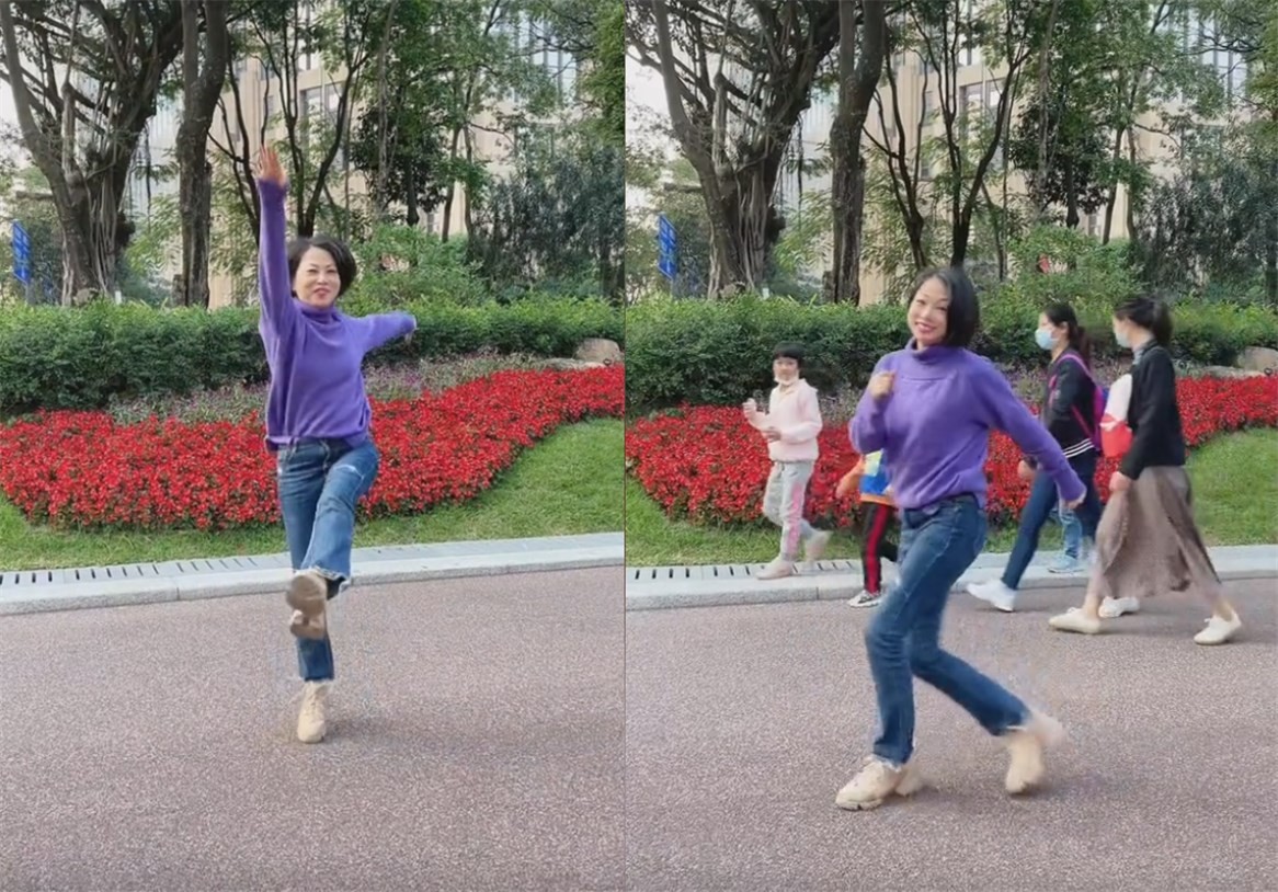 刘玉翠|建宁公主刘玉翠跳广场舞！不惧路人频频围观，领退休金在内地定居