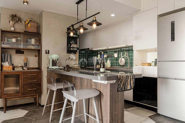 |84㎡工业风家装, 粗犷的设计打造不一样的质感!