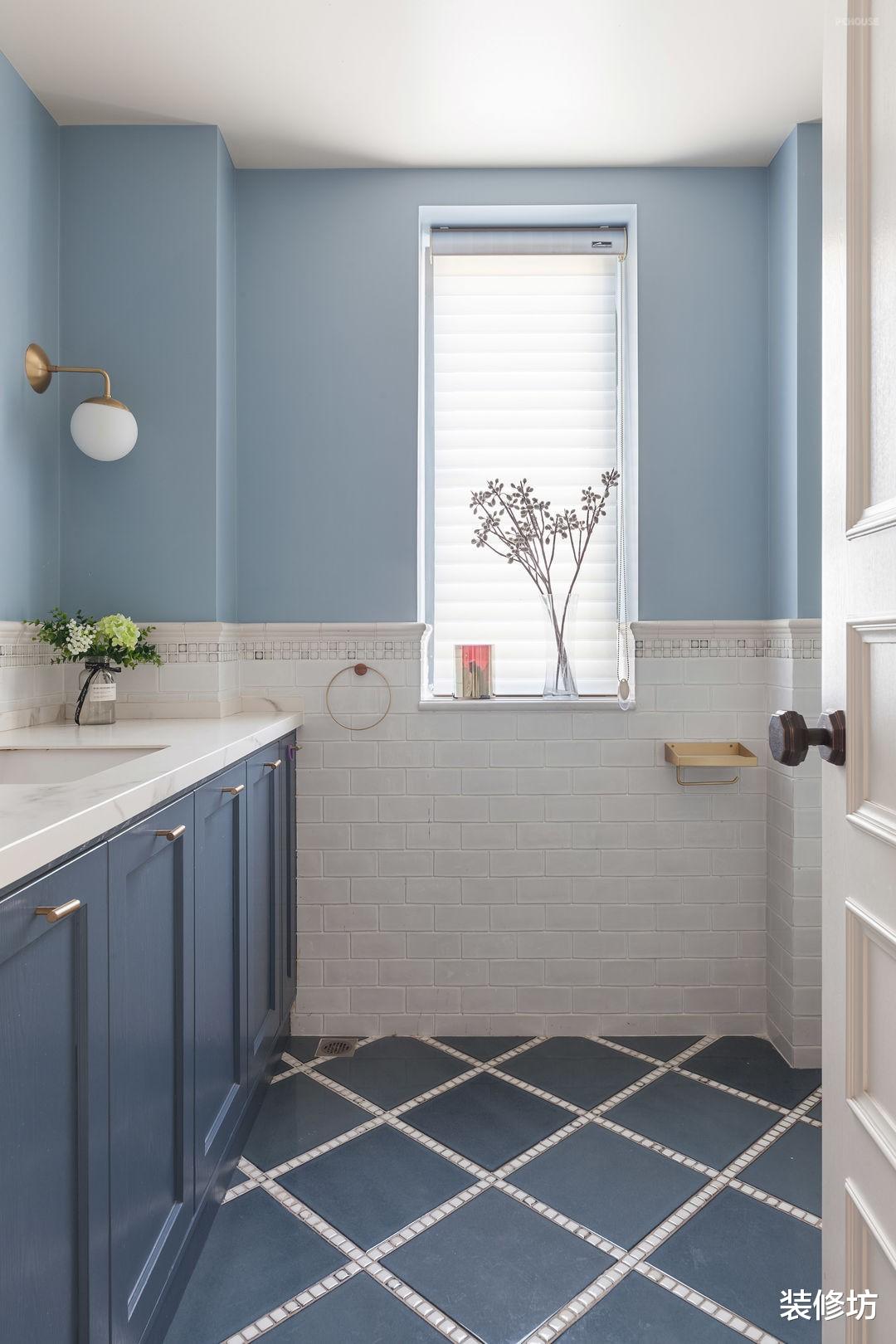 135平方米美式风情，用色彩和创意做装饰，让家充满爱意