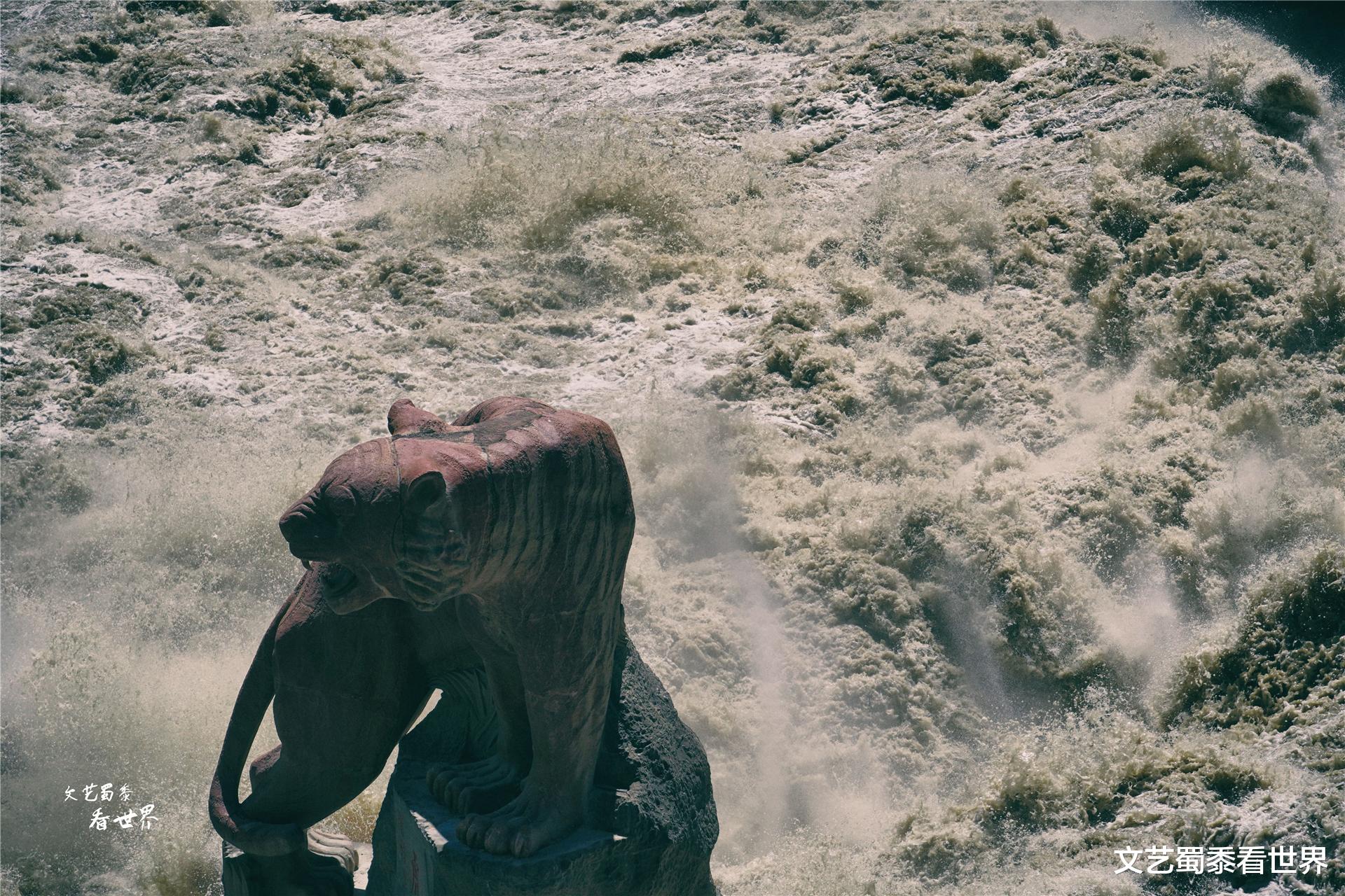 九華山 虎跳峽終于重新開放了，它最兇險(xiǎn)的時(shí)候到了，它狂暴起來勢(shì)不可擋