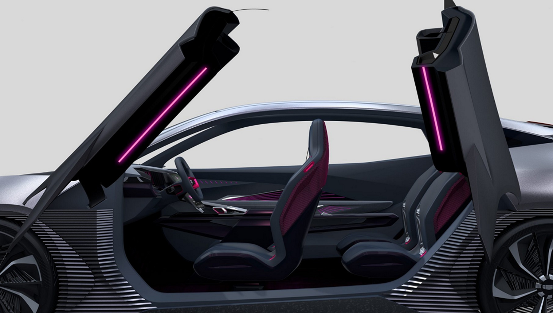 吉利發佈新車概念圖，車身設計棱角分明，搭載蝴蝶門炫酷十足-圖5
