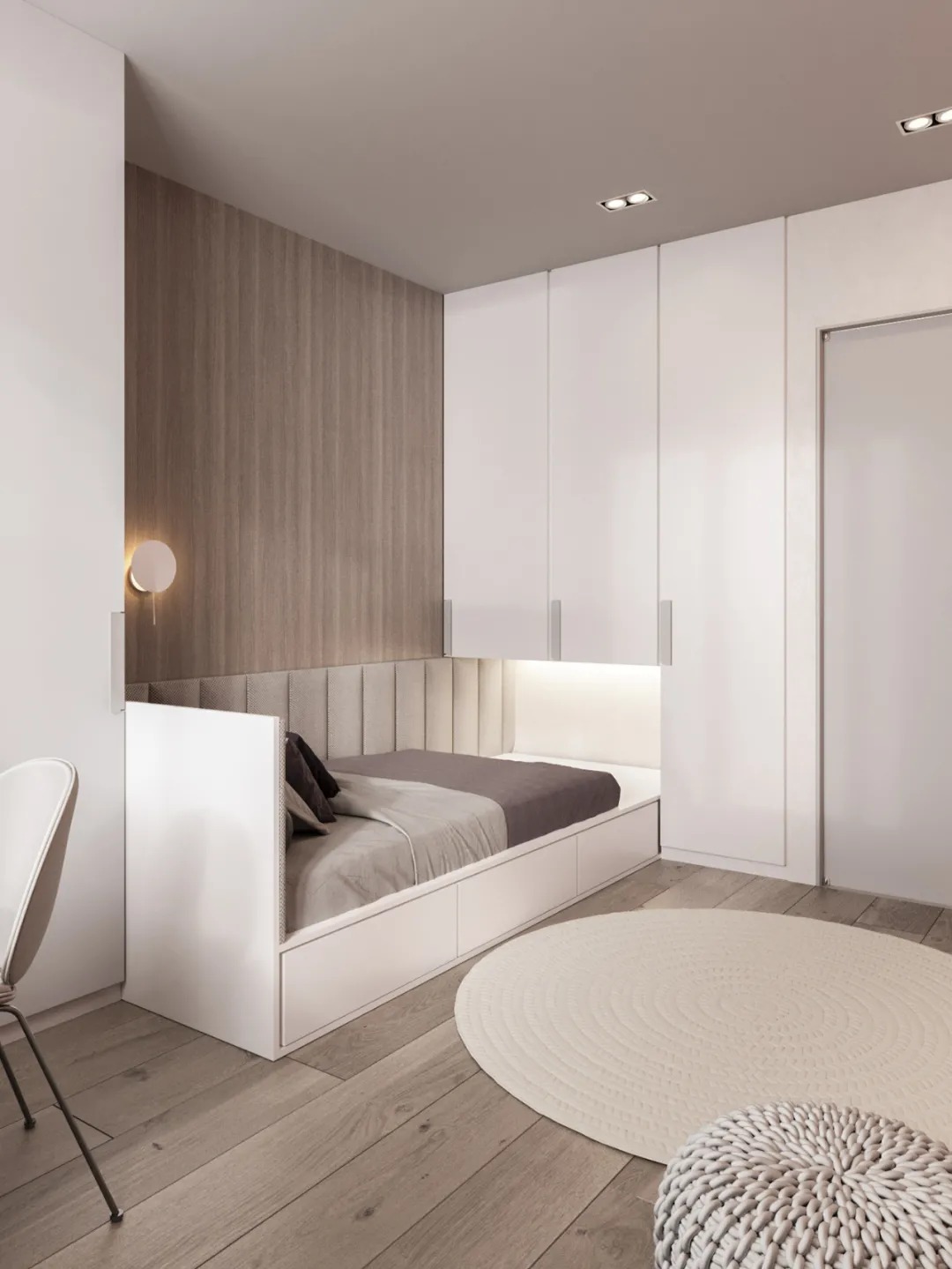 |简约+原木,温馨诗意的现代家居空间