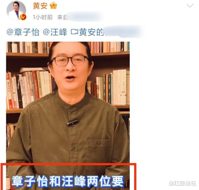 章子怡|光速打脸？黄安凌晨发视频向汪峰章子怡道歉：祝两位白头偕老！