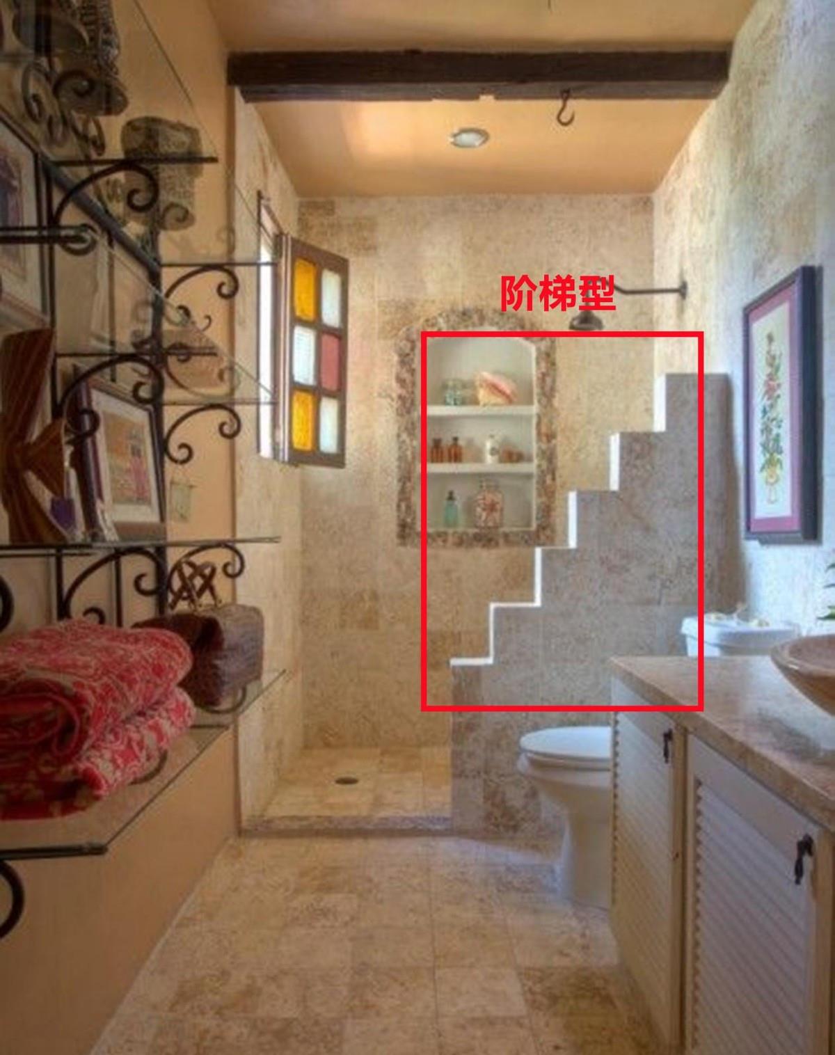 淋浴房隔断,摘掉“土、遮光”2大标签,砖砌隔断也能玩出新花样