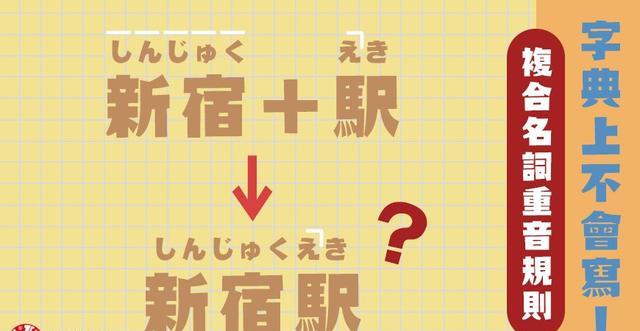 新宿|「新宿＋駅」重音你是不是念错了？日语复合名词重音教学