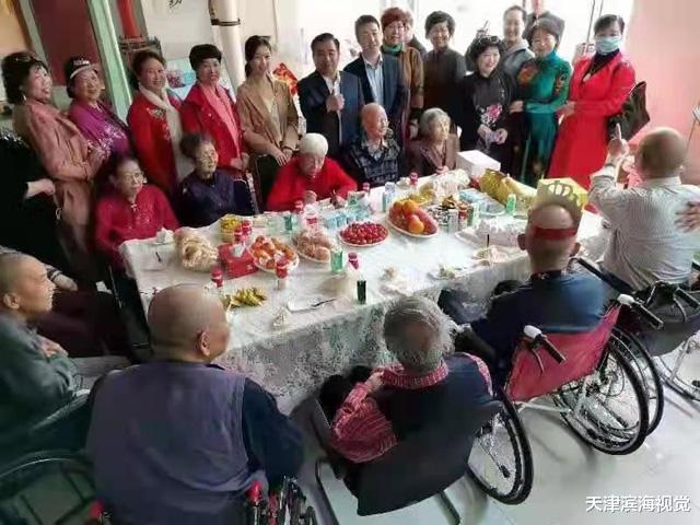 天津滨海视觉 天津红桥：尊老敬老 天津市礼仪行业协会情暖养老院