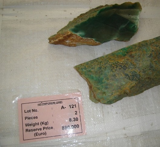 翡翠|翡翠原石详解-----摩西砂(图文)