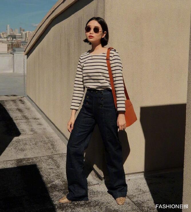 FASHION日报|美国华裔博主擅长把鲜艳的色彩用在上半身 小个子女生可以学起来! ?