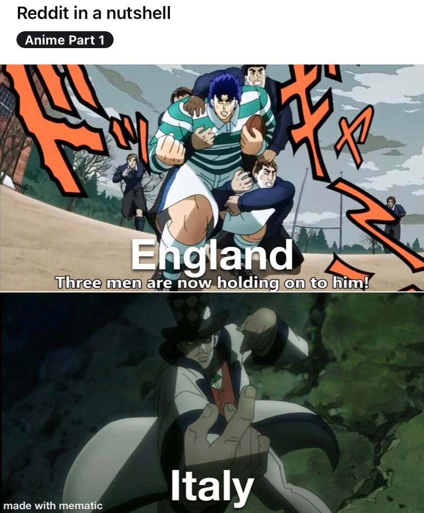 jojo|欧洲杯意大利夺冠，结果JOJO爱好者开心了，P了好多动漫图