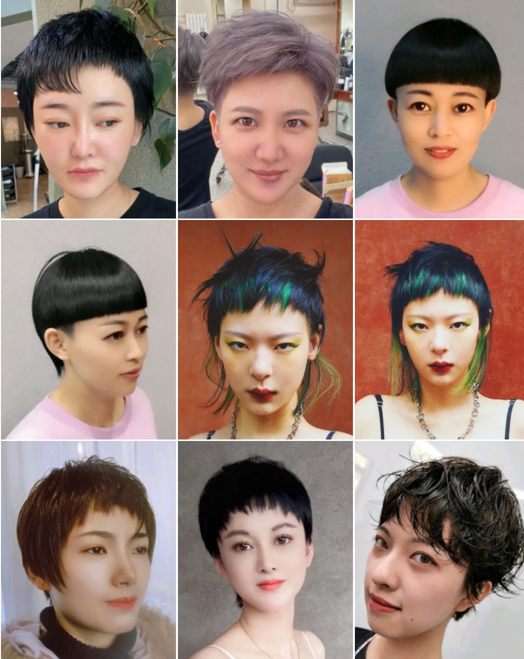 土豆 想换发型怎么剪？蓬松短发波波头满头烫，款款都不错