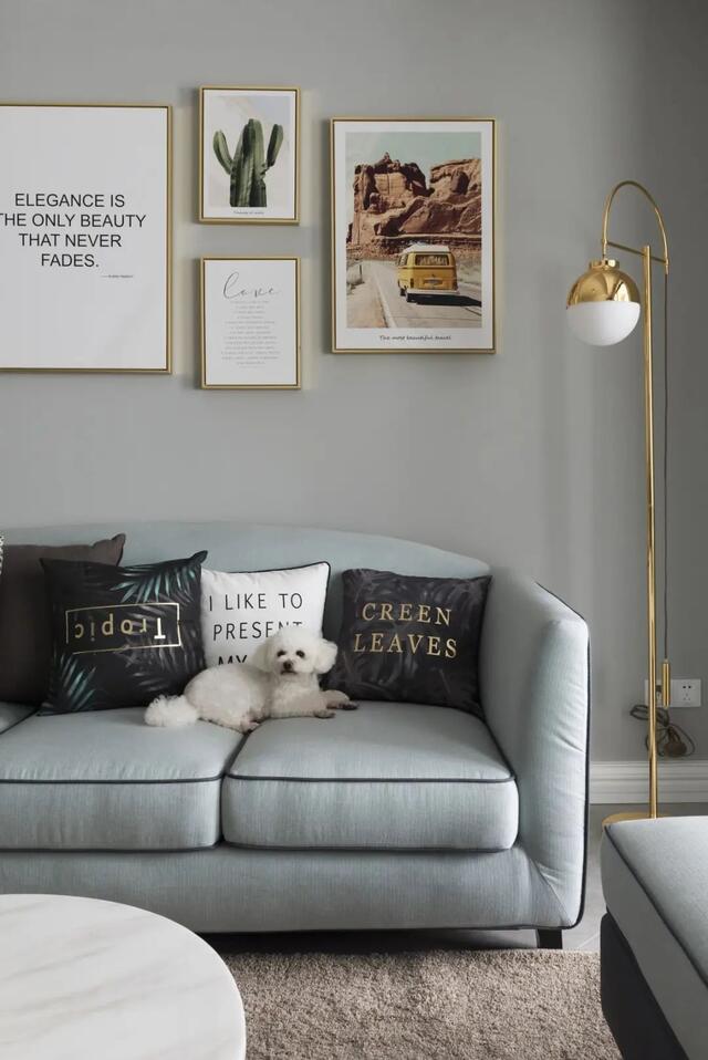 |88㎡现代北欧风，简洁时尚，更注重功能性！