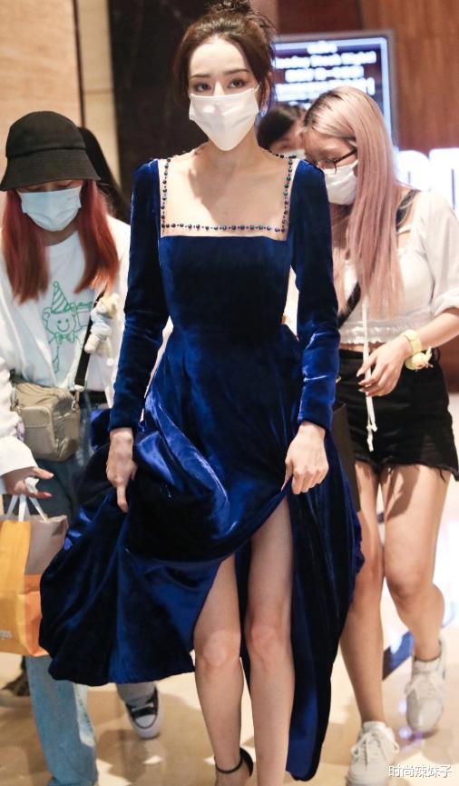 迪丽热巴|别再尬吹热巴的身材了，未修路透图公开，确定是同个人？