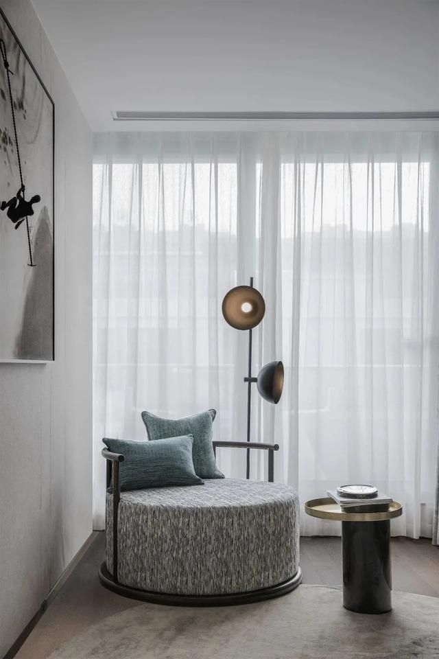 粉色|550㎡现代风别墅，高级灰与水墨色，低调档次的效果很独特