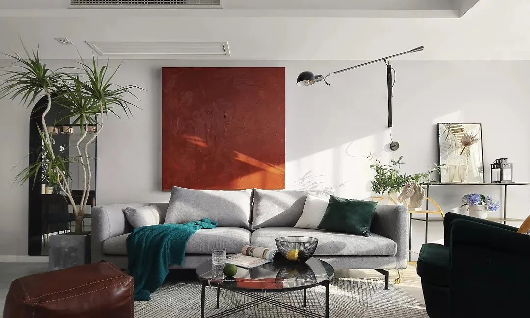 新房装修 | 107㎡轻奢风装修，高级灰低调又不失内涵