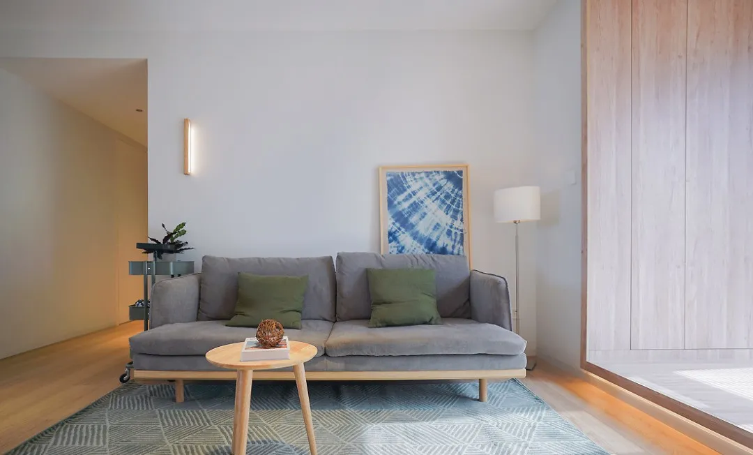 设计fan|107㎡日式风三居室，榻榻米卧室、木盒子阳台，超强的空间利用术！