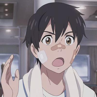 横滨|动漫头像：说星星漂亮的人 一定没有见过你的眼睛.