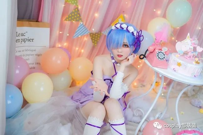 雷姆|cos：雷姆小蛋糕cos正片@果锅