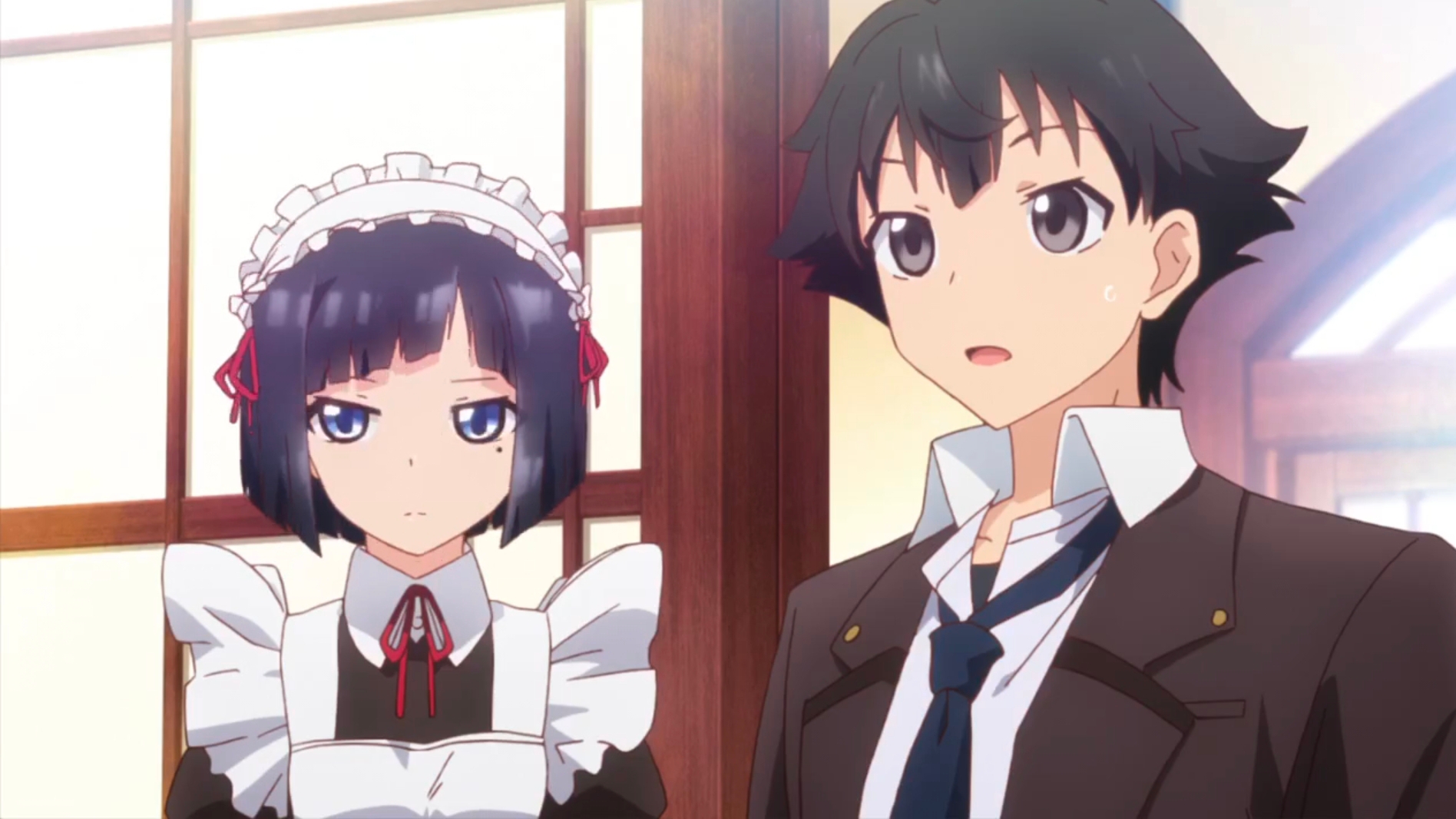 acgn漫评|动漫男主上女校,身边全是贵族大小姐,还有专属女仆,太幸福了