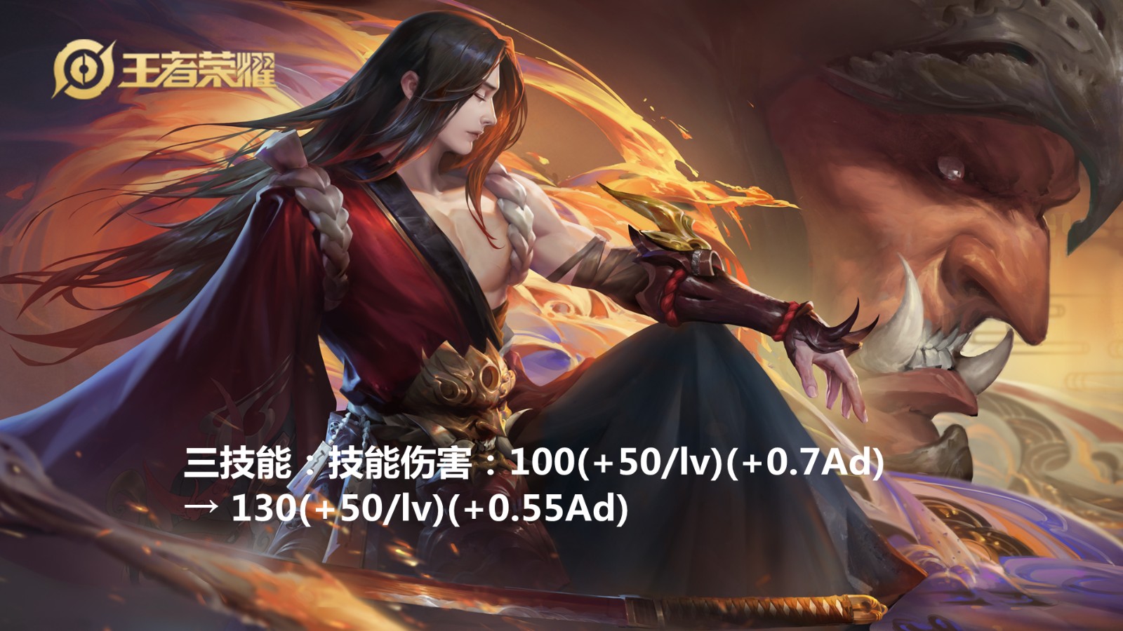 项羽|王者荣耀：1月6日正式服13位英雄调整，新晋野王重做归来！