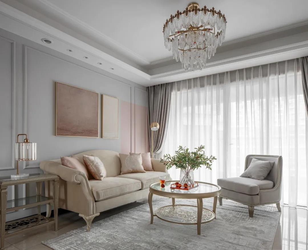 136㎡精装房改造案例,不拆不砸,用高级灰打造一个文艺格调之家!