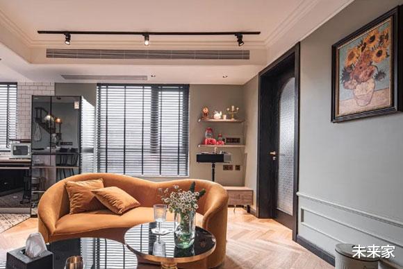 |她家把餐厅包进厨房，复古装修效果很惊艳，小户型就该这么装！