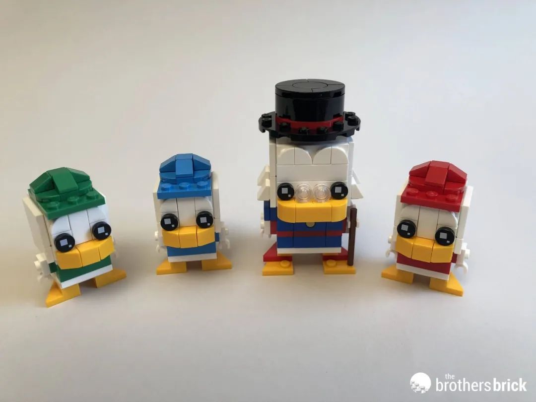 酷玩潮CHAO 乐高迪士尼方头仔40476黛丝和40477史高治和三胞胎开箱测评